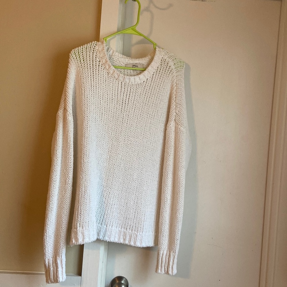 White Loft sweater